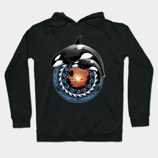 Orca Killer Whales Hoodie